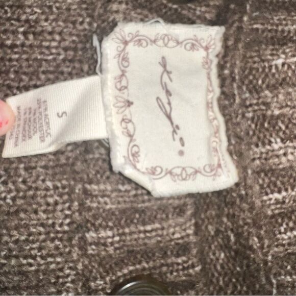 Kenji size S Brown Button-Detail Women's shirt - Picture 2 of 6